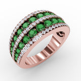 14Kt Rose Gold Color Fashion Fashion Rings