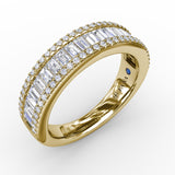 14Kt Yellow Gold Diamond Fashion Bands