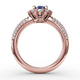 14Kt Rose Gold Color Fashion Fashion Rings