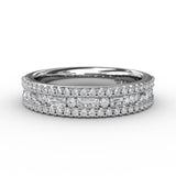 Platinum Diamond Fashion Bands