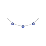 Petals Of Love Sapphire Necklace