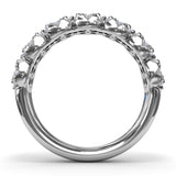 14Kt White Gold Diamond Fashion Rings