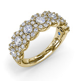 14Kt Yellow Gold Diamond Fashion Rings