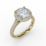 18Kt Yellow Gold Bridal Engagement Rings