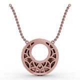 14Kt Rose Gold Color Fashion Pendants