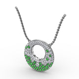 14Kt White Gold Color Fashion Pendants