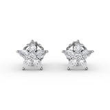 Shine Bright Diamond Star Stud Earrings