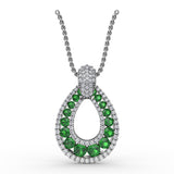 14Kt White Gold Color Fashion Pendants