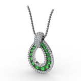 14Kt White Gold Color Fashion Pendants