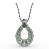 14Kt White Gold Color Fashion Pendants