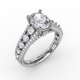 18Kt White Gold Bridal Engagement Rings