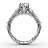 18Kt White Gold Bridal Engagement Rings