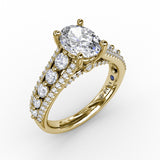 18Kt Yellow Gold Bridal Engagement Rings