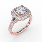 18Kt Rose Gold Bridal Engagement Rings