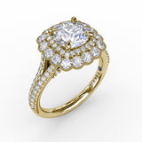 18Kt Yellow Gold Bridal Engagement Rings