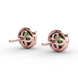 14Kt Rose Gold Color Fashion Earrings