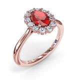 14Kt Rose Gold Color Fashion Rings