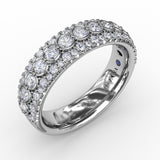 18Kt White Gold Diamond Fashion Bands