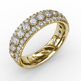 18Kt Yellow Gold Diamond Fashion Bands