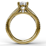 18Kt Yellow Gold Bridal Engagement Rings