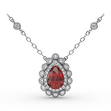 14Kt White Gold  Color Fashion Pendants