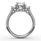 18Kt White Gold Bridal Engagement Rings