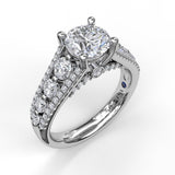 14Kt White Gold Bridal Engagement Rings