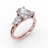 14Kt Rose Gold Bridal Engagement Rings