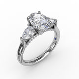 14Kt White Gold Bridal Engagement Rings