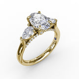 14Kt Yellow Gold Bridal Engagement Rings