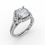 18Kt White Gold Bridal Engagement Rings