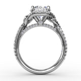 18Kt White Gold Bridal Engagement Rings