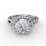 18Kt White Gold Bridal Engagement Rings