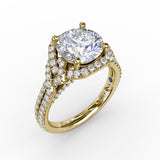 18Kt Yellow Gold Bridal Engagement Rings