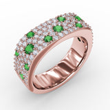 14Kt Rose Gold Color Fashion Fashion Rings