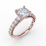 18Kt Rose Gold Bridal Engagement Rings