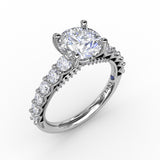 18Kt White Gold Bridal Engagement Rings