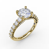 18Kt Yellow Gold Bridal Engagement Rings