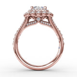 18Kt Rose Gold Bridal Engagement Rings