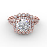 18Kt Rose Gold Bridal Engagement Rings