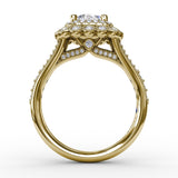 18Kt Yellow Gold Bridal Engagement Rings