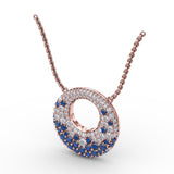 14Kt Rose Gold Color Fashion Pendants