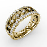 18Kt Yellow Gold Diamond Fashion Bands