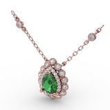 14Kt Rose Gold  Color Fashion Pendants