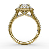 14Kt Yellow Gold Bridal Engagement Rings