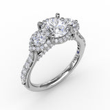 18Kt White Gold Bridal Engagement Rings