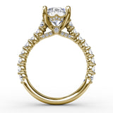 18Kt Yellow Gold Bridal Engagement Rings