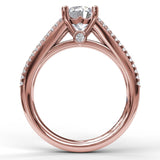 18Kt Rose Gold Bridal Engagement Rings