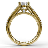 18Kt Yellow Gold Bridal Engagement Rings