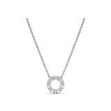 14Kt White Gold Diamond Fashion Necklaces